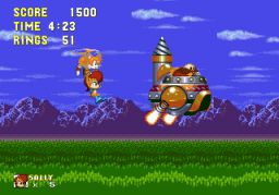 Sonic 3 And Sally Acorn Screenthot 2